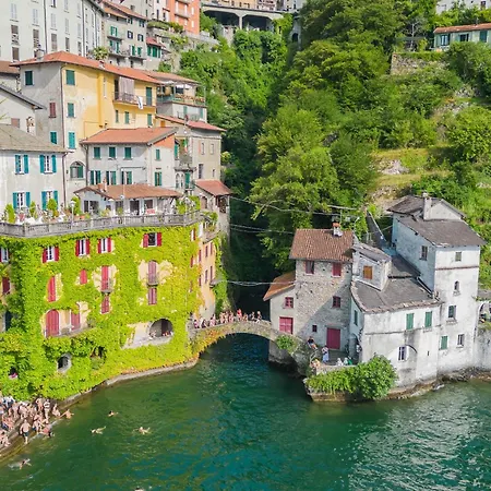 Terrace On Orrido Di Waterfall By Rent Apartmán Nesso